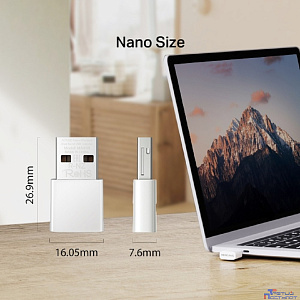 Mercusys MA30N Сверхкомпактный двухдиапазонный USB-адаптер Wi-Fi AC1300