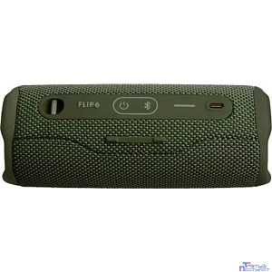 Колонка портативная JBL Flip 6, 30Вт, зеленый [jblflip6gren]