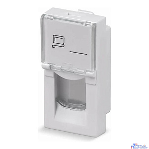 Cabeus FP-L-22,5-1M Вставка 45x22,5 (Mosaic) для 1 модуля формата Keystone Jack