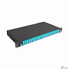 NTSS Кросс 19" NTSS PREMIUM выдвижной, предсобранный 1U, 24 порта LC/UPC quadro, 50/125 мкм ОМ3, черный (сплошная панель, сплайс-кассета 3шт, пигтейлы, КДЗС, адаптеры) NTSS-RsFOB-PM-1U-24-4LC/U-503-S