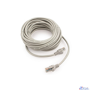 Cablexpert Патч-корд UTP PP12-10M кат.5e, 10м, литой, многожильный (серый)