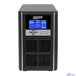 ИБП HIDEN EXPERT UDC9201S, встроенные АКБ в корпусе (3х7А/ч), 1 kVA/0,9 {С двойным преобразованием напольного исполнения 1000 ВА / 900 Вт, 2 розетки Schuko}