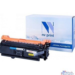 Картридж NVP совместимый NV-CE250A/NV-723 Black универсальные для HP/Canon Color LaserJet CP3525/ CP3525n/ CP3525dn/ CP3525x/ LBP 7750 i-Sensys 7750cd/ 7750Cdn (5000k)