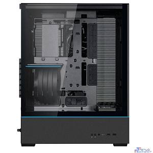 Lian Li Корпус SUP01X / Black / 3 x 120mm PWM Fan / PCIe4.0 Riser Cable / Mid-Tower, TG / G99.SUP01X.R0