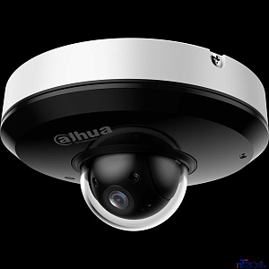 DAHUA DH-SD1A204DB-GNY Мини-купольная PTZ IP-видеокамера 2Мп, 1/2.8” CMOS, моторизованный объектив 2.8~12мм (4x), видеоаналитика, ИК до 20м, IP66, IK08, корпус: металл
