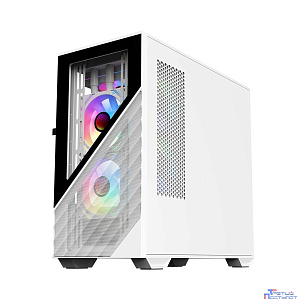 1STPLAYER DK D7 White / mATX / 3x120mm LED fans / D7-WH-3F1-W