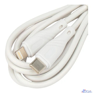 Cablexpert Кабель USB2.0 Lightning/Type-C, 2.1А, 20Вт, PD, медь, Mobile1, 2м, белый, коробка (CCB-USB2-CMAPO1-2MW)