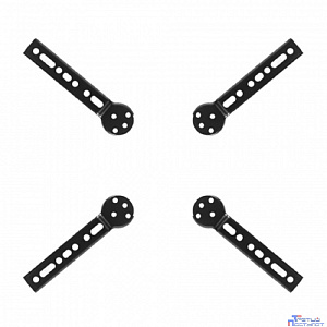 Kromax ADAPTER-400 black,  Кр. стал. наст. для TV 20"-65", max 40 кг, max VESA 400x400 мм.