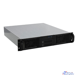 Procase RE204-D0H8-FE-65 Корпус 2U server case,0x5.25+8HDD,черный,без блока питания(2U,2U-redundant),глубина 650мм,EATX 12"x13", панель вентиляторов 4*80х25 PWM