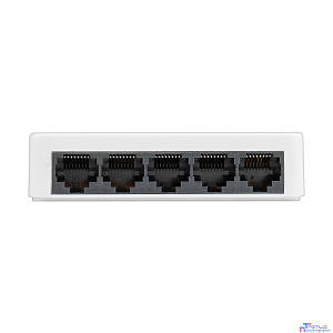 Exegate EX298685RUS Коммутатор неуправляемый ExeGate EDES-1005C (5-портовый UTP 10/100Mbps, с функцией энергосбережения (Green Ethernet Technology), настольный)