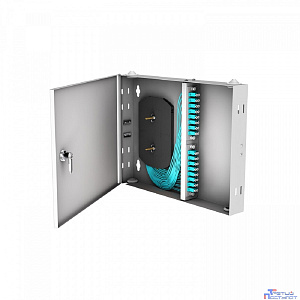 NTSS Кросс настенный NTSS PREMIUM предсобранный, 10 портов LC/UPC duplex, 50/125 мкм ОМ3, (сплайс, пигтейлы, кдзс, планки, адаптеры) NTSS-WFOB-PM-10-2LC/U-503-SP1.5G1A