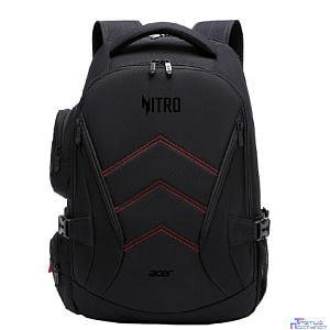 Acer Nitro OBG313 [ZL.BAGEE.00G] черный/красный полиэстер Рюкзак для ноутбука 15.6"