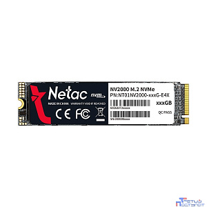 Накопитель SSD Netac PCI-E 3.0 512Gb NT01NV2000-512-E4X NV2000 M.2 2280