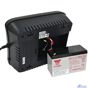 PowerCom Spider SPD-750U LCD USB ИБП {Line-Interactive, 750VA/450W, 8xEURO: 4 с резервным питанием, 4 с фильтрацией, USB/USB-порт зарядки 2.4 А} (1456261)