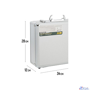 FIT IT (65610) Ящик для инструмента алюминиевый (34 x 28 x 12 см)
