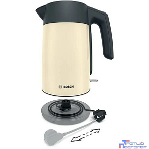 BOSCH TWK7L467 Чайник,1.7л. 2400Вт, бежевый