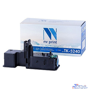 Тонер-картридж NVP NV-TK-5240 Cyan для Kyocera Ecosys P5026cdn/P5026cdw/M5526cdn/M5526cdw (3000k)