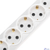 Rexant (13-4115) Удлинитель PREMIUM 6 гнезд, 1,5м, 3х1,5мм?, с/з, с выключателем, белый