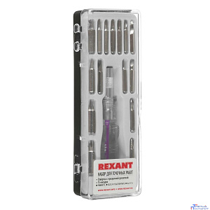Rexant (12-4704) Набор отверток для точечных работ 16 предметов