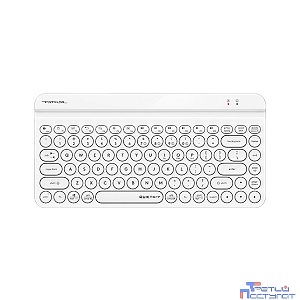 Клавиатура A4Tech Fstyler FBK30 белый USB беспроводная BT/Radio slim Multimedia (FBK30 WHITE)