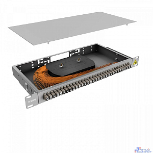 NTSS Кросс 19" NTSS PREMIUM, предсобранный 1U, 32 порта LC/UPC duplex, 50/125 мкм, (сплошная панель, розетки, сплайс 2шт, КДЗС, пигтейлы) NTSS-RFOB-PM-1U-32-2LC/U-50-SP1.5G0A