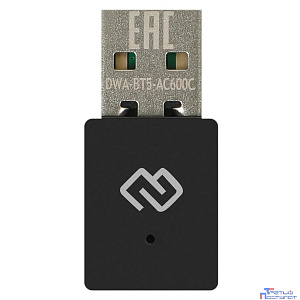Digma DWA-BT5-AC600C AC600 Net Adapter WiFi + Bluetooth USB 2.0 (ant.int) 1ant. (pack:1pcs)