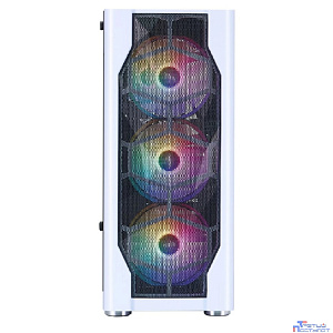 1STPLAYER DK D4 White / ATX / 4x120mm FRGB fans / D4-WH-4F1