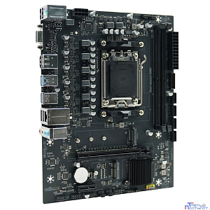 AFOX B650D5-MA-V2 (Socket AM5, mATX, 2*DDR5(64Gb), VGA+ HDMI+DP, 4*SATA3, 1*M.2, 1*PCIEx16/1*PCIEx1,  5*USB 2.0, 2*USB 3.0, 1 x PS/2,  LAN 1*1G, RTL)