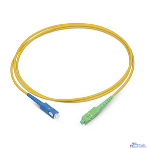 Cabeus FOP(s)-9-SC/APC-SC/UPC-2m Шнур оптический simplex SC/APC-SC/UPC 9/125 sm 2м LSZH