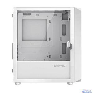 XASTRA Корпус A303M 3FRGB White mATX/Mesh/ tempered glass / 2x140mm + 1x120mm FRGB fans/ Door/ A303M-2FC14F-1FC12F-D-WH