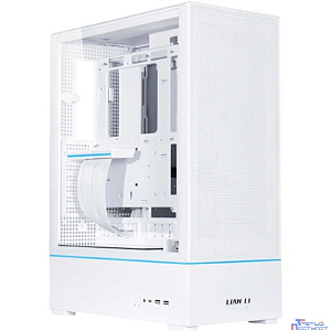Корпус Lian Li SUP01W / White / 3 x 120mm PWM Fan / PCIe4.0 Riser Cable / Mid-Tower, TG / G99.SUP01W.R0