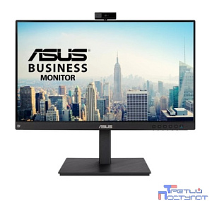 Монитор LCD 23.8" BE24EQSK/ ASUS BE24EQSK 23,8" FHD(1920x1080), 16:9, IPS, Video Conferencing Monitor, 300 cd/m2, 1000:1, 178/178, 4ms, 75Hz, Web Camera FHD, D-SUB, HDMI, DP, Speakers, Mic Array, HAS,