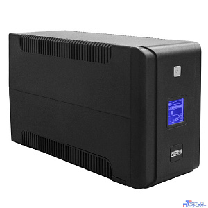 ИБП HIDEN EXPERT ULI2000C 2000ВА/1200Вт {Линейно-интерактивный, 8xIEC C13 LCD, USB, встроенные АКБ 2x12B/9Ач} {УТ-00002464}
