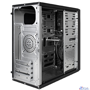 Exegate EX299288RUS Корпус Minitower ExeGate BA-204U-UNS350 (mATX, БП UNS350 с вент. 12см, 2*USB+2*USB3.0, аудио, черный)