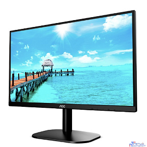 LCD AOC 23.8" 24B2XD черный {IPS 1920x1080 75Hz 4ms 16:9 250cd 178/178 1000:1 8bit(6bit+FRC) D-Sub DVI Adaptive-Sync FllickerFree VESA}