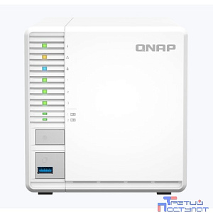 Сетевое хранилище NAS Qnap Original TS-364-8G 3-bay настольный Celeron N5095