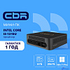 CBR MiniPC-DT001 (Intel i3-1215U /8Gb DDR4/256Gb SSD PCIe / W11Pro / 2 х USB 2.0, 2 х HDMI, 2 х USB 3.2, USB-C 3.0, USB-C 2.0, 3.5mm Combo Jack, RJ-45,VESA 75*75/100*100 )