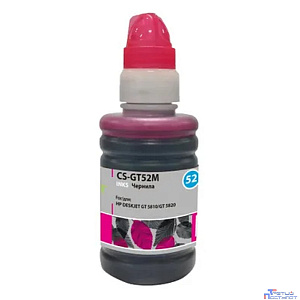 Cactus CS-GT52M(B) Чернила для HP DeskJet GT 5810/5820/5812/5822, пурпурный, 100 мл.