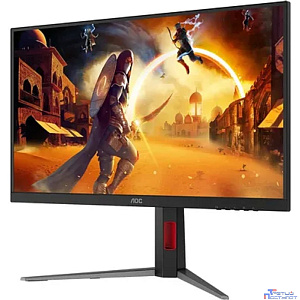 LCD AOC 27" Q27G4S черный {IPS 2560x1440 300Hz 0.5ms 16:9 1500:1 350cd 178/178 HDMI DisplayPort HAS Pivot}