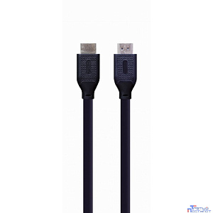 Кабель HDMI Cablexpert 19M/19M, v2.1, 8К, медь, позол.контакты, экран, 1м, черный, пакет (CC-HDMI8K-1M)