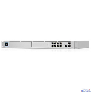 UBIQUITI UDM-Pro UniFi Dream Machine Pro Маршрутизатор, 1*10G SFP+, 8*1GbE RJ45 LAN ports, 1*10G SFP+, 1* 1GbE RJ45 WAN ports, 3.5" NVR HDD Слот