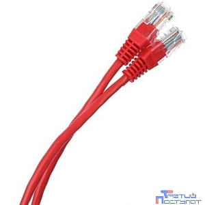 Aopen ANP511_15M_R Патчкорд литой iOpen (Aopen/Qust) UTP кат.5е 15м красный <ANP511_15M_R>