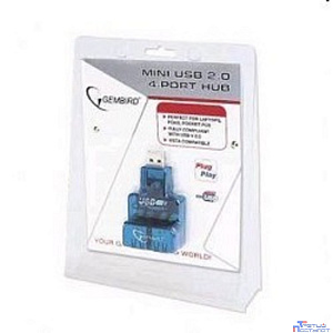 Gembird HUB USB2.0 Mini 4-port [UHB-CN224]