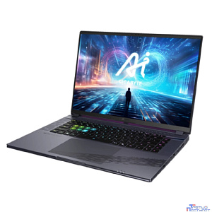 Gigabyte Aorus 16X [ASG-63KZC64SD] Grey 16" {QHD+ (2560x1600) IPS i9-14900HX/32Tb/1Tb SSD/RTX4070 8Gb/DOS}