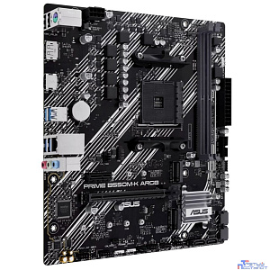 Материнская плата ASUS Prime B550M-K ARGB B550 Socket AM4 2xDDR4, 4xSATA3, RAID, 2xM.2, 2xPCI-E16x, 6xUSB3.2, DP, HDMI, Glan, mATX