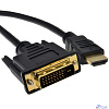 5bites APC-080-020 Кабель HDMI M / DVI M / 24+1 / DUAL LINK / 2M