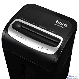 Buro Уничтожитель Office BU-S1602M (секр.P-5)/фрагменты/16лист./30лтр./пл.карты/CD) {1061639}