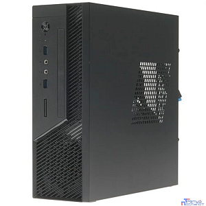 Foxline FL-RS02BLK-FX250T Case Foxline mITX 250W TFX, 2xUSB3.0, Black/Black Trim, powercord