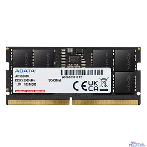 A-data DDR5 16GB 5600MHz AD5S560016G-S RTL PC5-44800 CL46 SO-DIMM 262-pin 1.1В single rank Ret