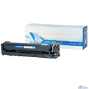 NV Print  Cartridge 054HC Картридж NV-054HC для Canon i-Sensys LBP-620/621/623/640/MF-640/641/642/643/644/645 (2300k) голубой